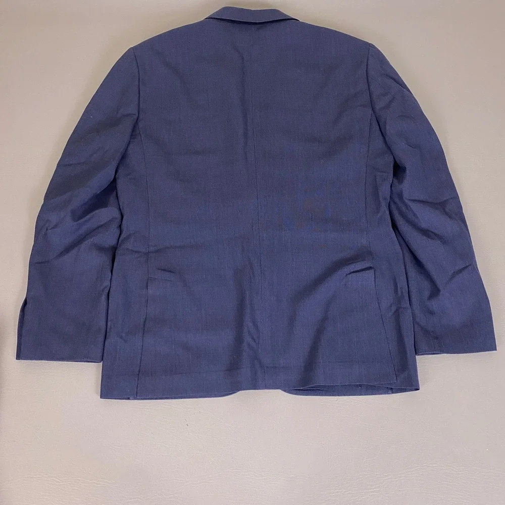 J.Crew Ludlow Traveler Blazer Men's Size 40S Navy Blue 100% Wool *Flaw*